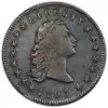 1795 Flowing Hair Silver Dollar 2 Leaves PCGS VF Detail
