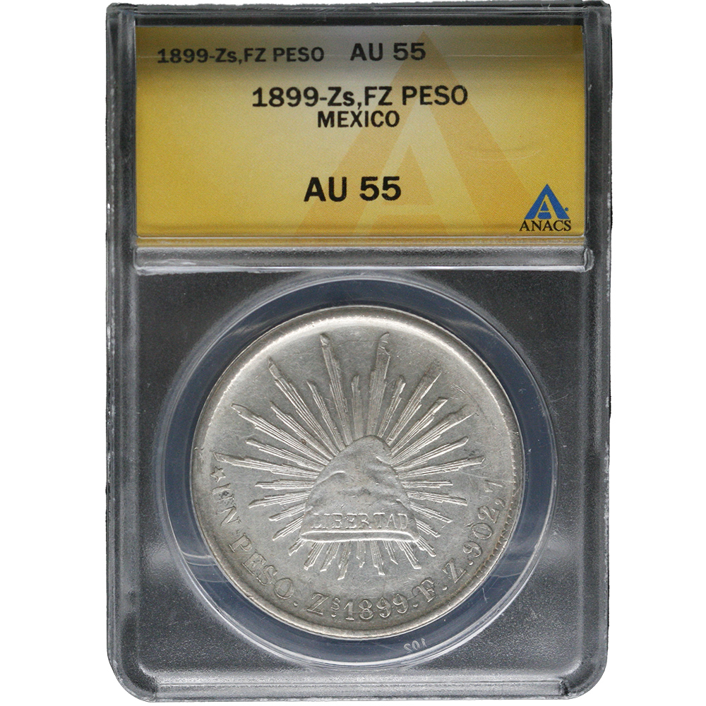 1899-ZS|FZ Un Peso Mexico