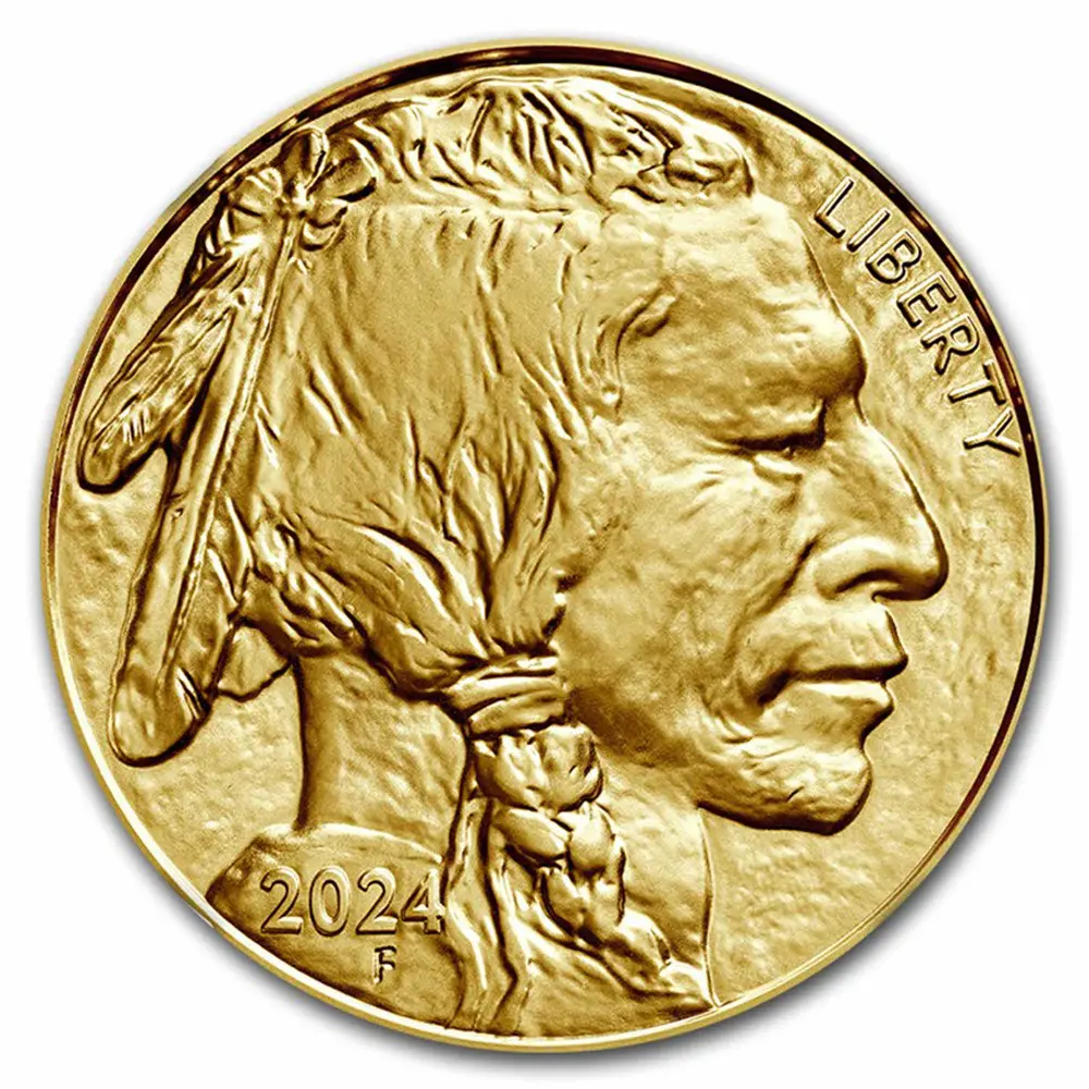 2024 1 oz $50 Gold Buffalo BU