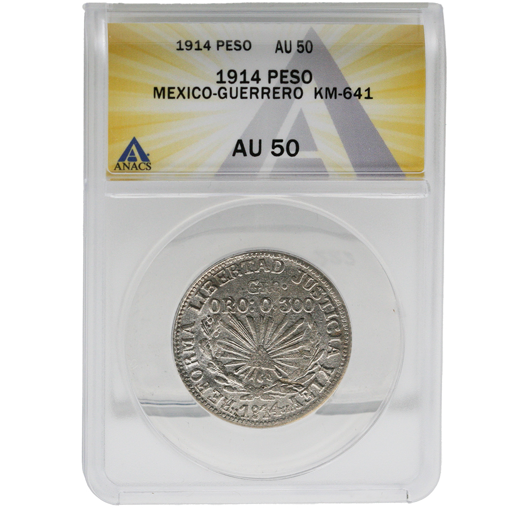 1914-GRO Mexico Guerrero Peso