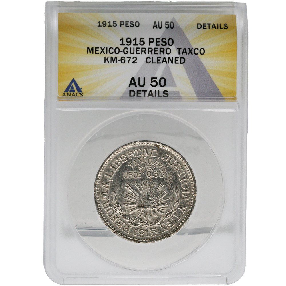 1915-GRO Taxco Guerrero Mexico Peso