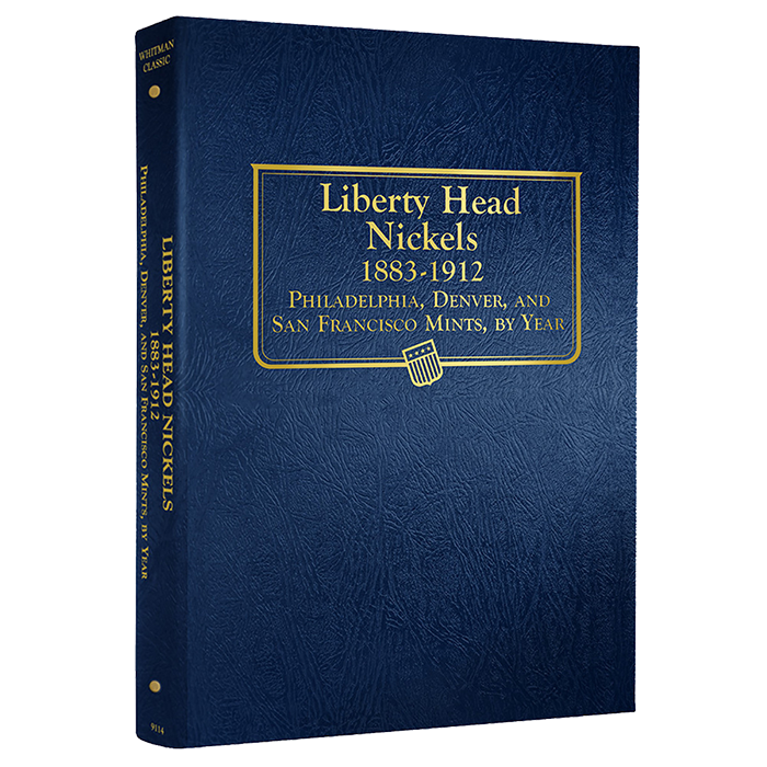 Whitman Liberty Nickel Album 1883-1912