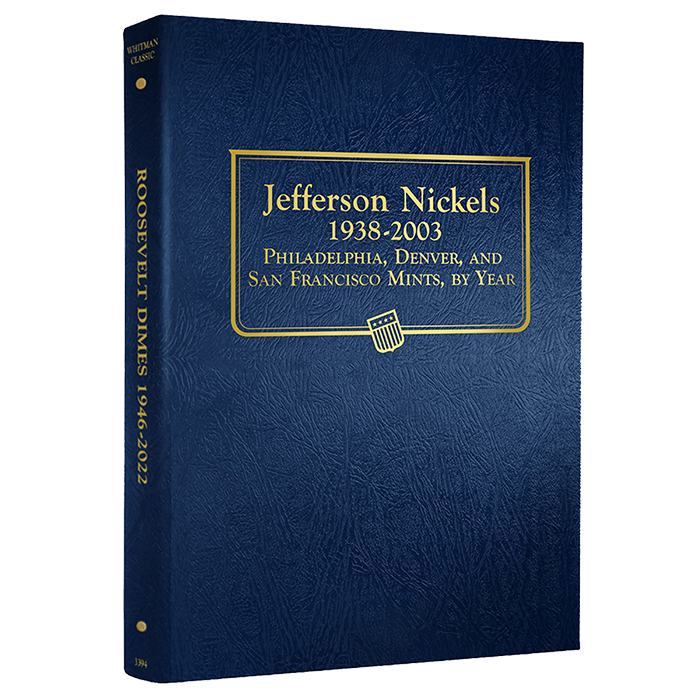Whitman Jefferson Nickel Album 1938-2003