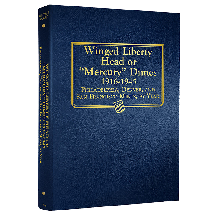 Whitman Mercury Dime Album 1916-1945