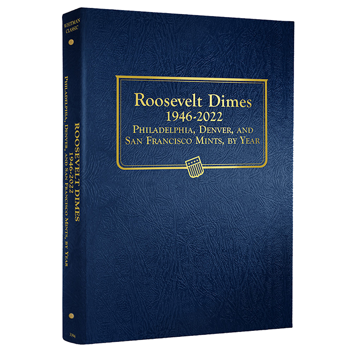 Whitman Roosevelt Dime Album 1946-2022