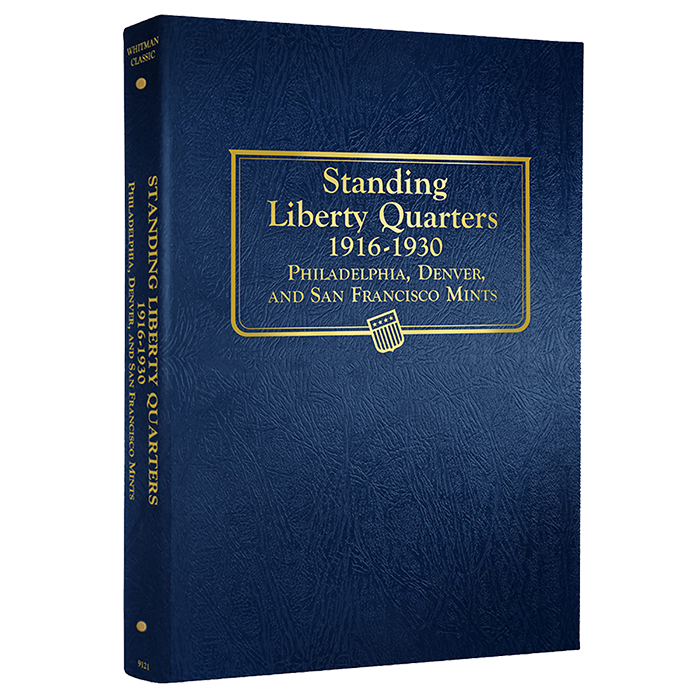 Whitman Standing Liberty Quarter Album 1916-1930