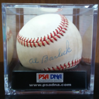 Al Barlick Signed Autographed Baseball