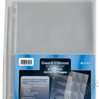 Guardhouse Shield 2 Pocket Archival (10 pack) Polypropylene Pages