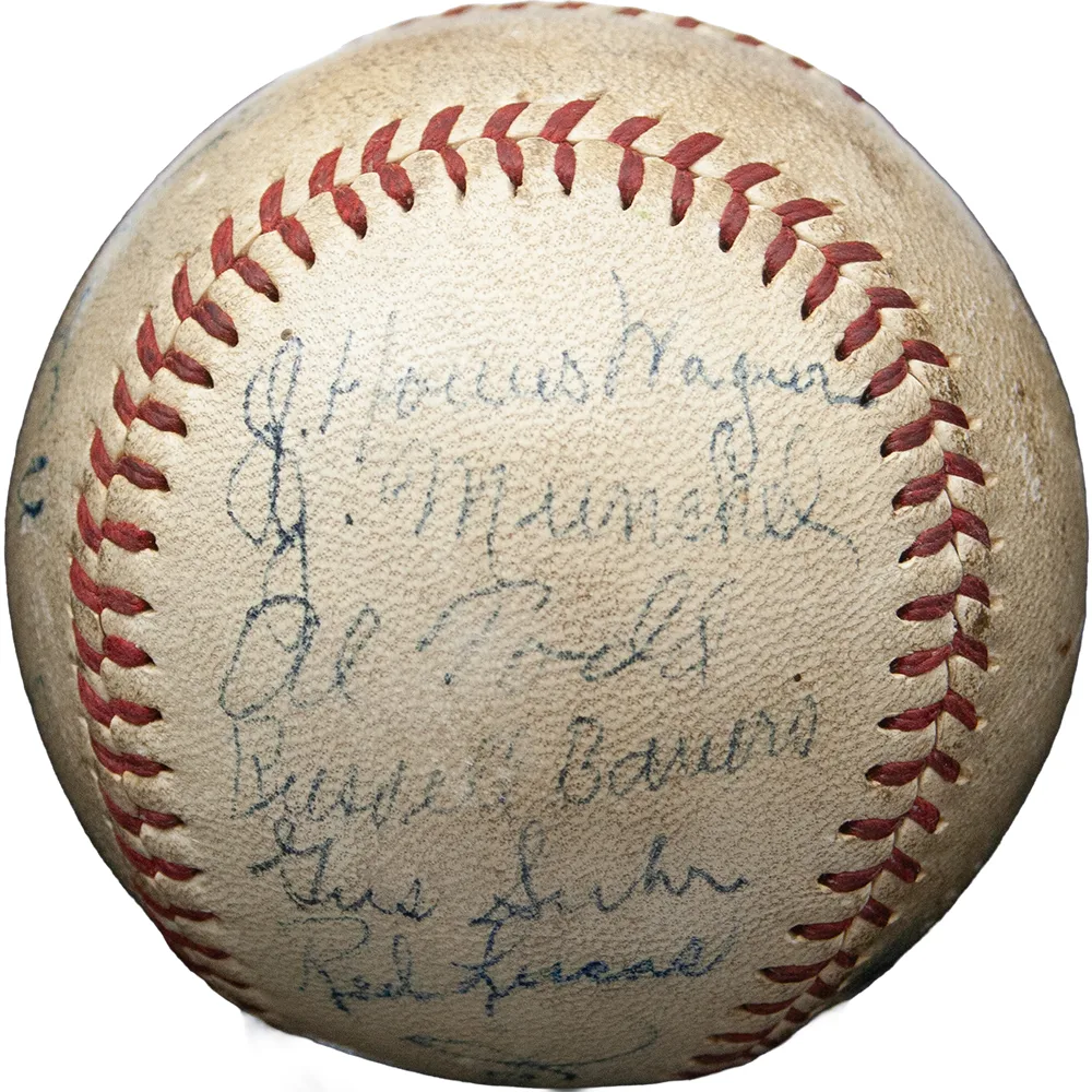 1936 Pittsburgh Pirates Team Signed Baseball – Honus Wagner, Traynor, Hoyt, Vaughan – PSA Authenticated