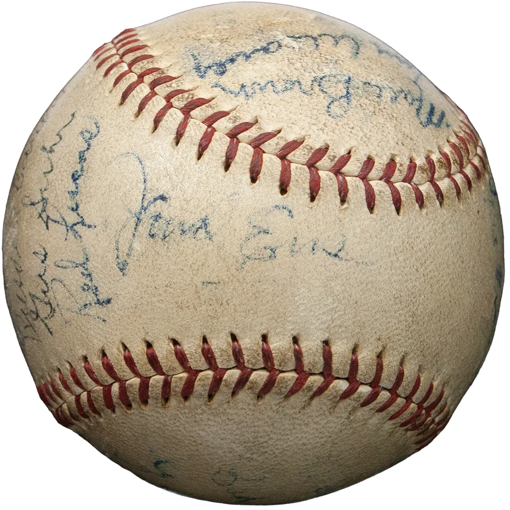 1936 Pittsburgh Pirates Team Signed Baseball – Honus Wagner, Traynor, Hoyt, Vaughan – PSA Authenticated