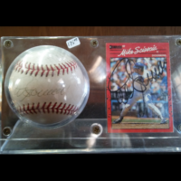 Dodgers Mike Scioscia Autographed Baseball