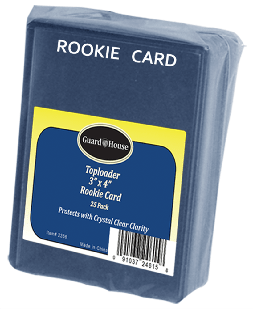 Rookie Card Toploader - 3x4