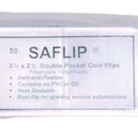 SAFLIP 2.5x2.5 Coin Flips