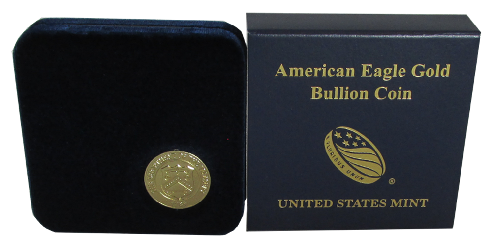 US Mint Gold Eagle 1/10 oz Presentation Box Chula Vista Coins