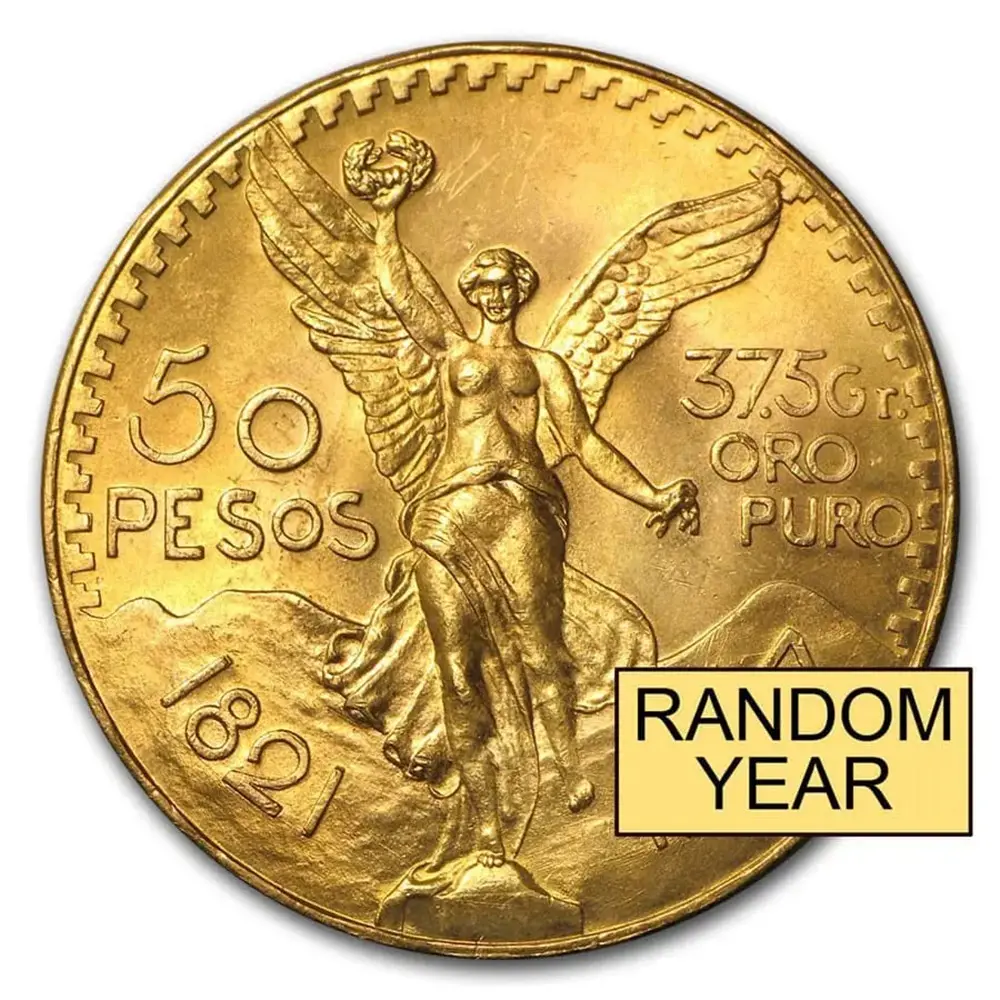 50 Pesos Gold Centenario