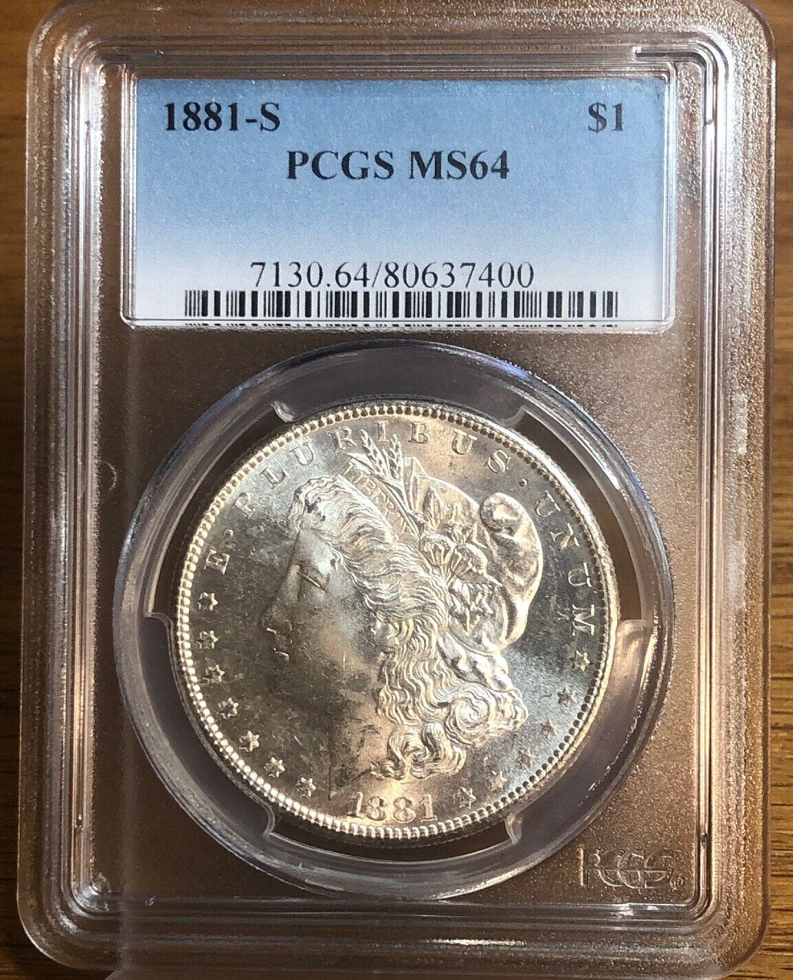 1881-S PCGS MS64 Morgan Silver Dollar NH400 - Chula Vista Coins