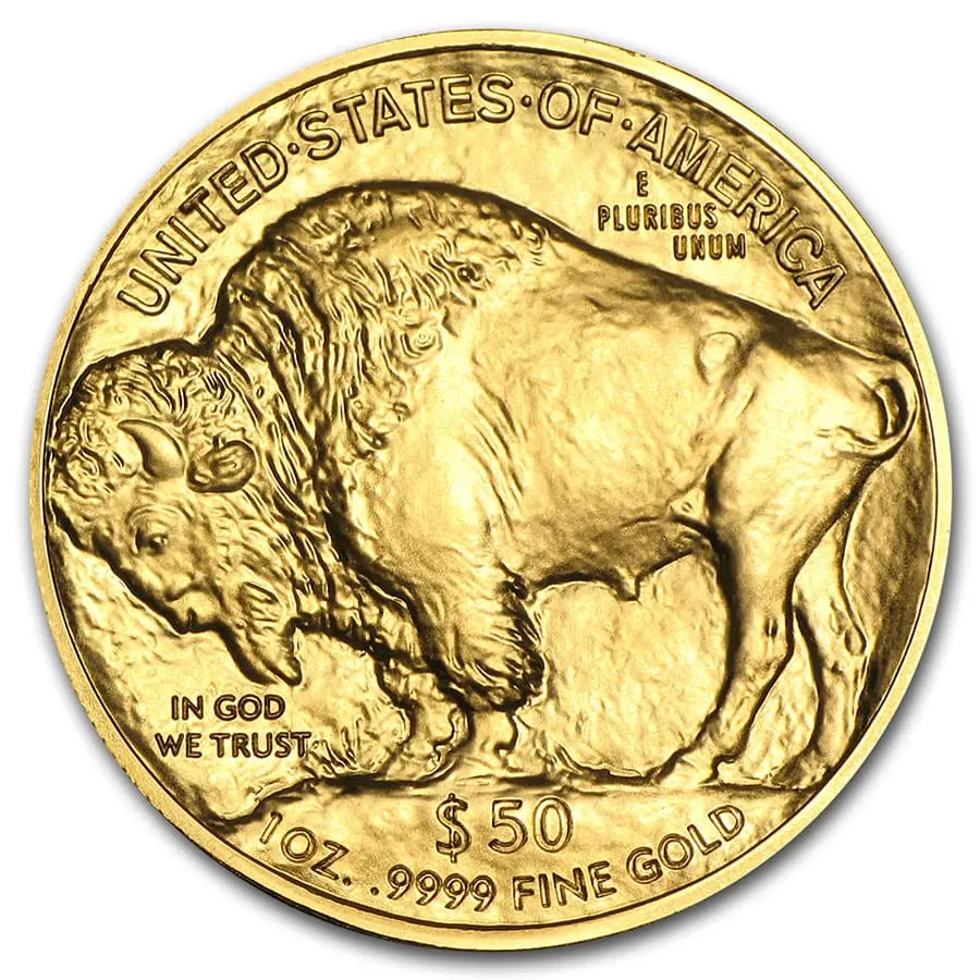 1 oz American Gold Buffalo (Random Year) BU - Image 2