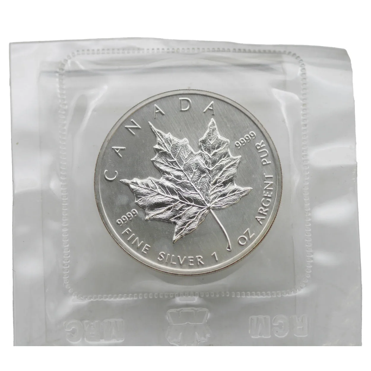 (Random Year) 1 oz Canada Silver Maple Leaf BU