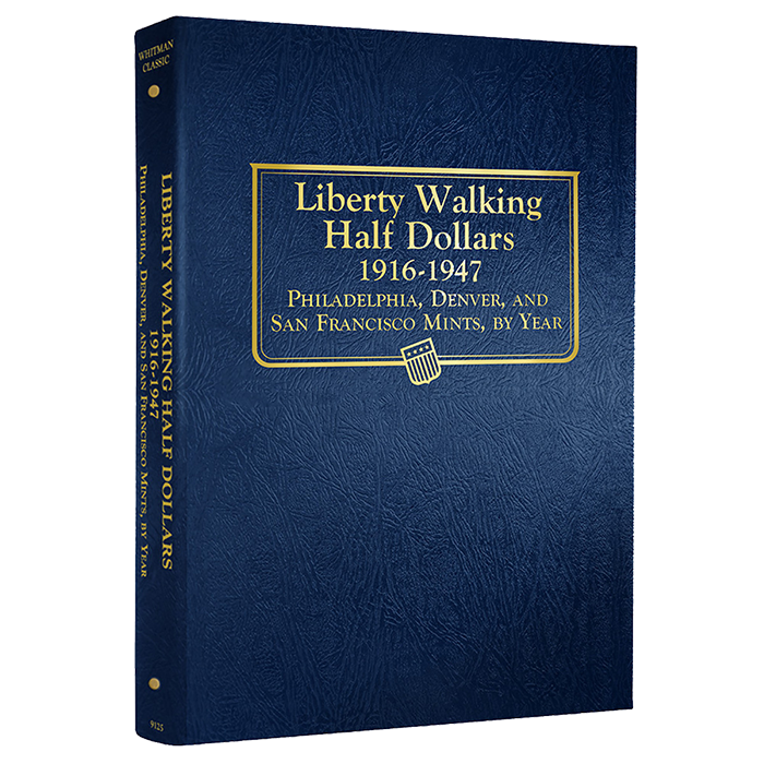 Whitman Walking Liberty Half Dollar Album 1916-1947