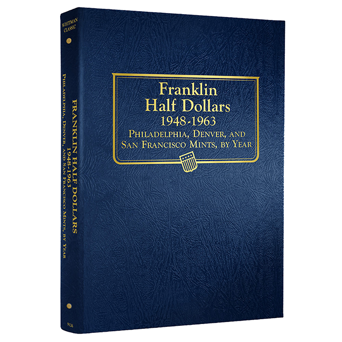 Whitman Franklin Half Dollar Album 1948-1963