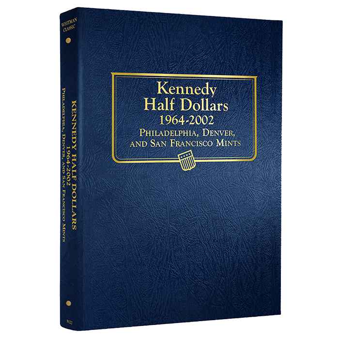 Whitman Kennedy Half Dollar Album 1964-2002
