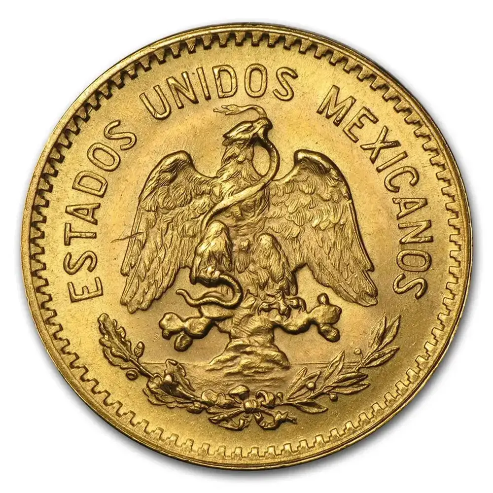Veinte Pesos Mexico Gold (Year Varies) AU-BU - Image 2