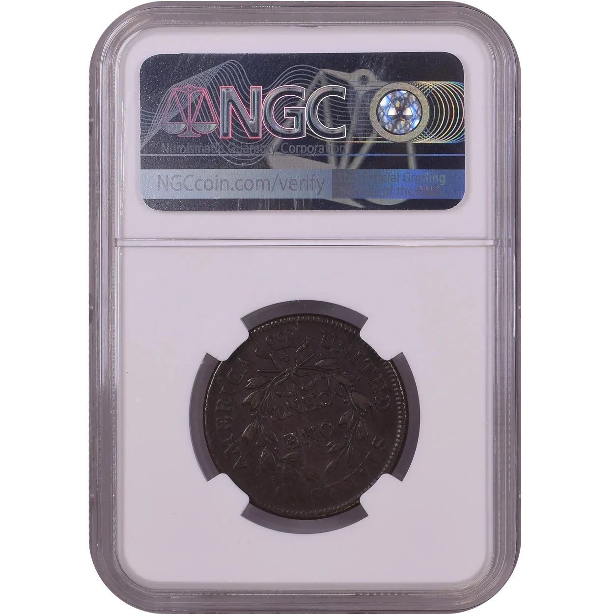 1801 Draped Bust Large Cent NGC XF Details - Image 2
