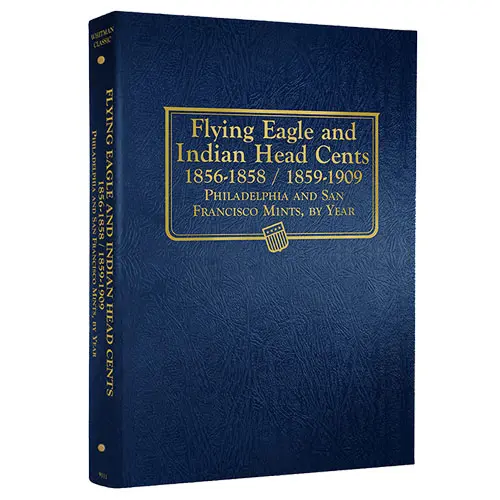 Whitman Flying Eagle & Indian Cent Album 1856-1909