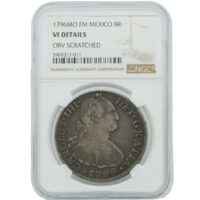 1796-MO|FM Mexico 8 Reales NGC VF Details