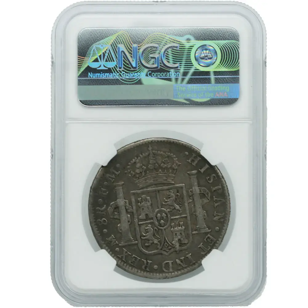 1796-MO|FM Mexico 8 Reales NGC VF Details - Image 2