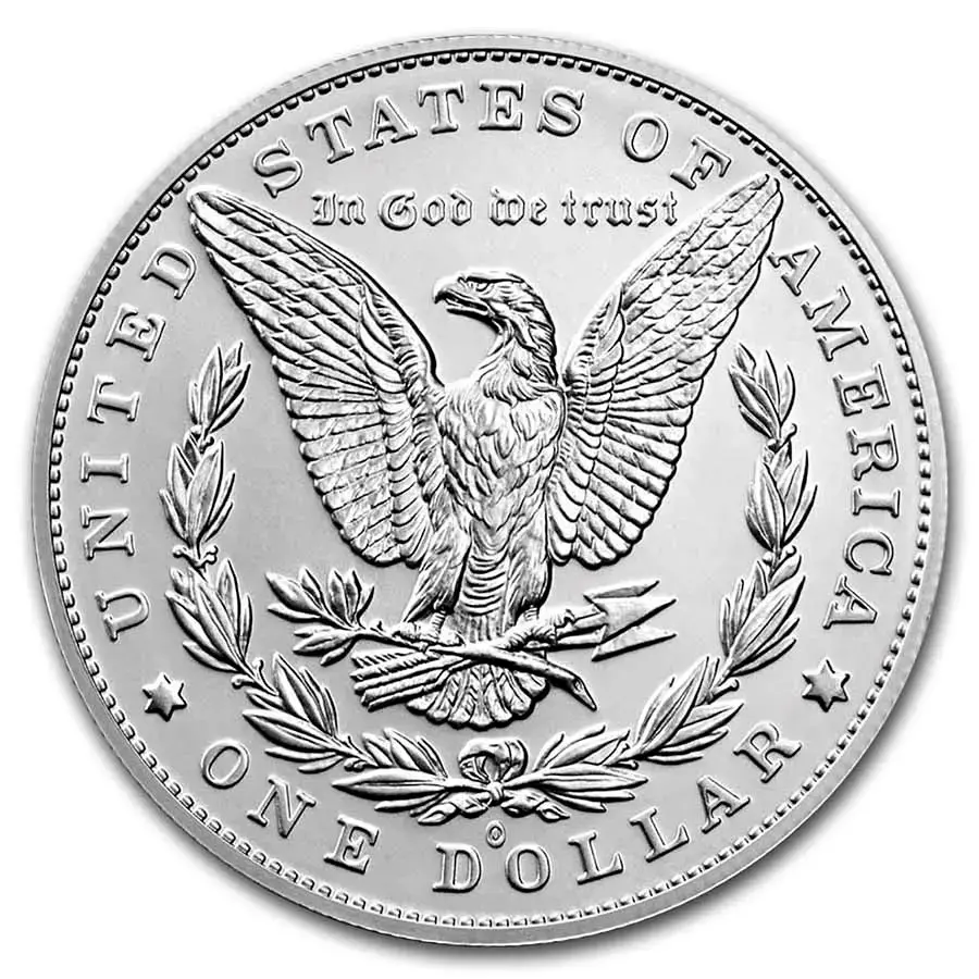 2021-O Morgan Silver Dollar (Box & COA) - Image 2