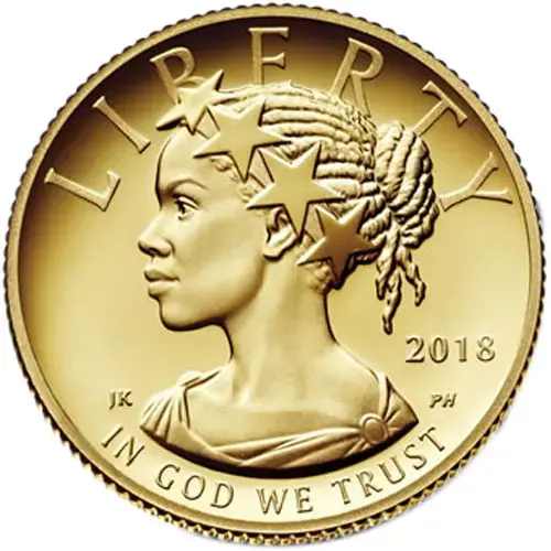 2018-W 1/10 oz Proof American Liberty Gold Coin - Image 2