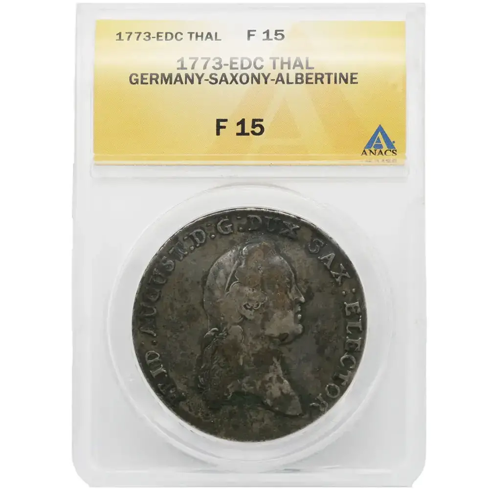 1773-EDC Thaler German State Saxony-Albertine