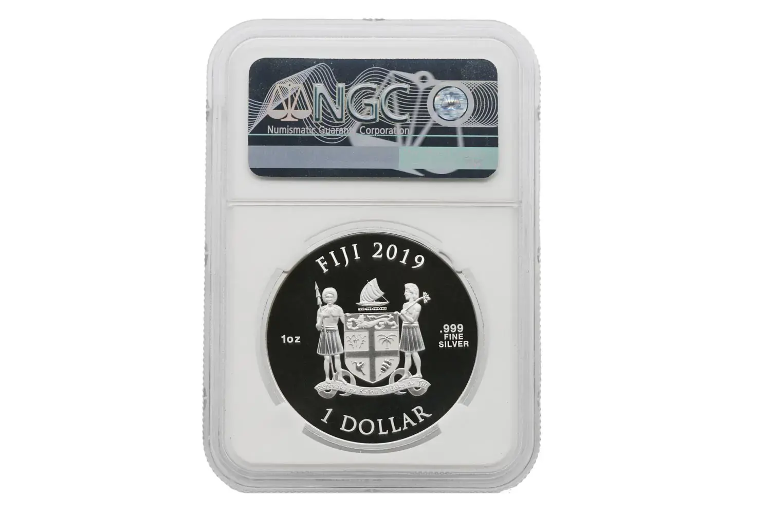 2019 $1 1 oz Captain Marvel- NGC PF70 - Image 2