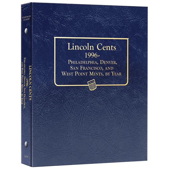 Whitman Lincoln Cents Album For 1996-2024