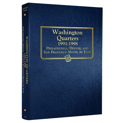Whitman Washington Quarter Album 1991-1998