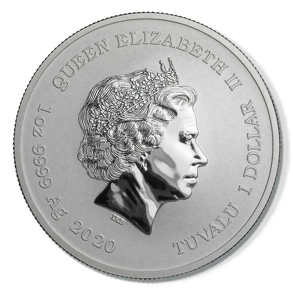 2020 $1 1 oz Venom Marvel Coin BU - Image 2