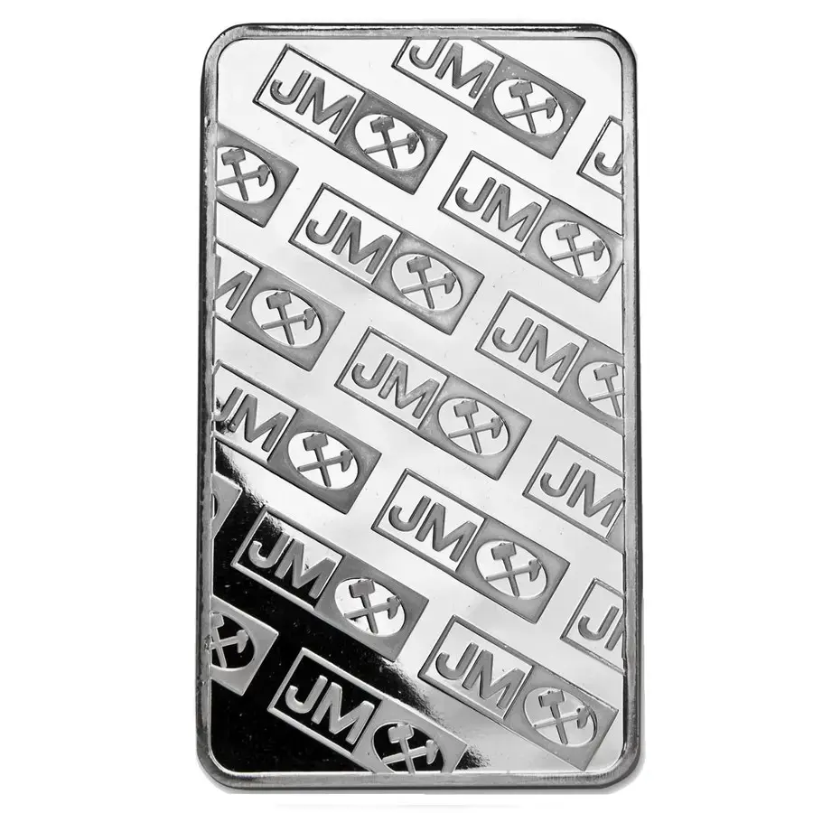 10 oz Silver Bar- Johnson Matthey - Image 2
