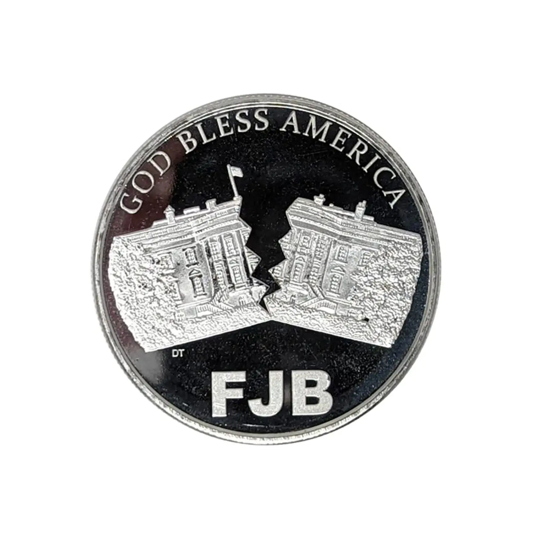 Let's Go Brandon 1 oz Fine Silver Bullion Coin - Image 2