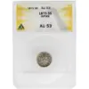 1875 Japan 5 Sen ANACS AU 53