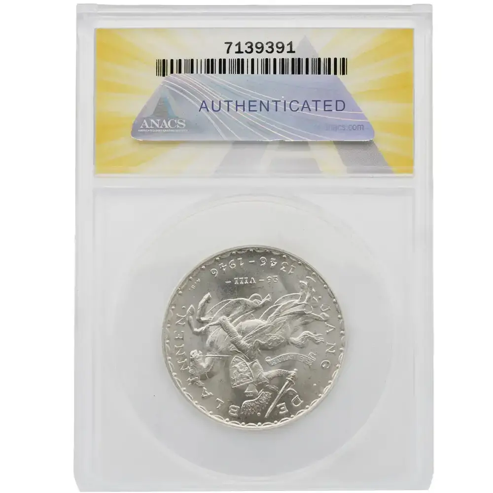 1946 50 Francs Luxembourg ANACS MS 65 - Image 2