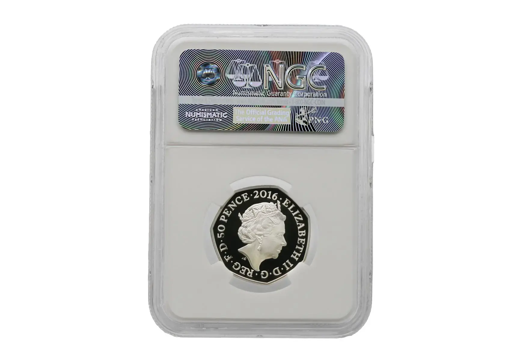 2016 S50P Beatrix Potter- Mrs. Tiggy-Winkle Silver Proof Coin NGC PF70 - Image 2