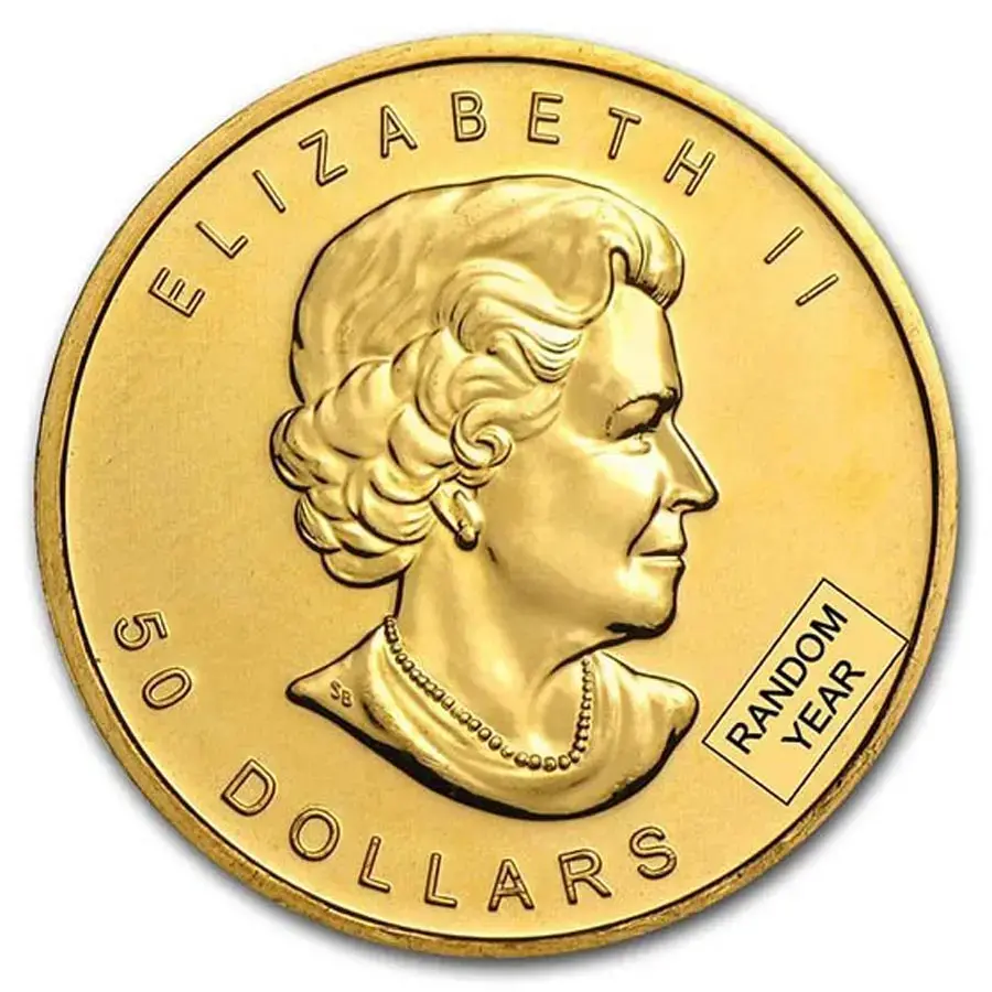 1 oz Canada .9999 Gold Maple BU (Random Year) - Image 2