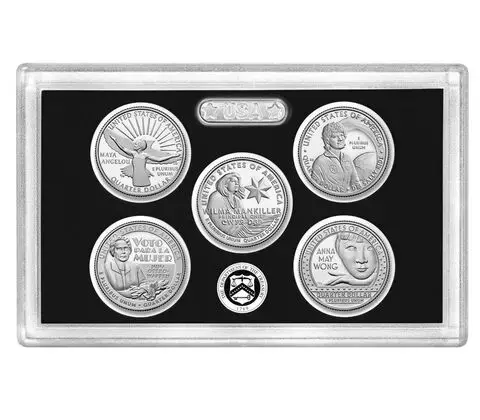 2022 American Women Quarters Silver Proof Set - Image 2