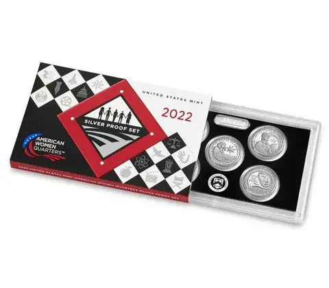 2022 American Women Quarters Silver Proof Set - Image 4