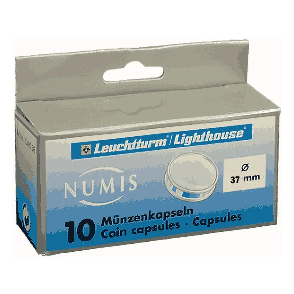 37mm - Coin Capsules (pack of 10)