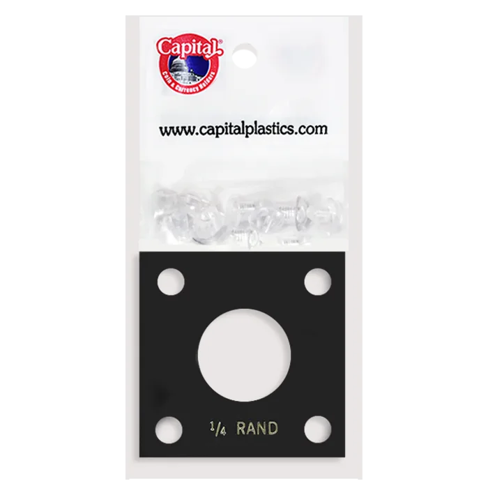 Capital Plastics 144 Coin Holder - 1/4 oz. Krug