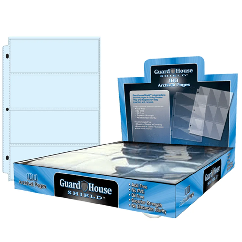 Guardhouse Shield 4 Pocket (10 pack) Pages