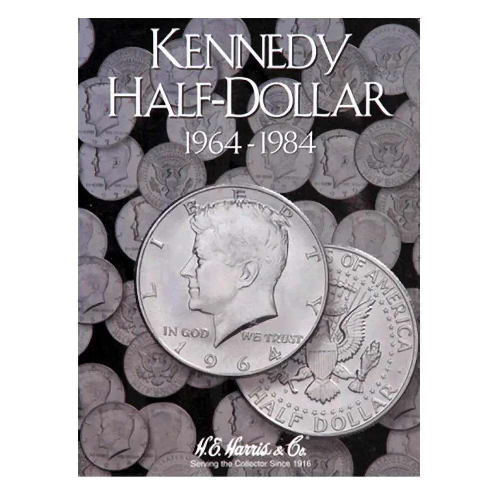 Kennedy Half Dollar Folder #1 1964-1984 Collection