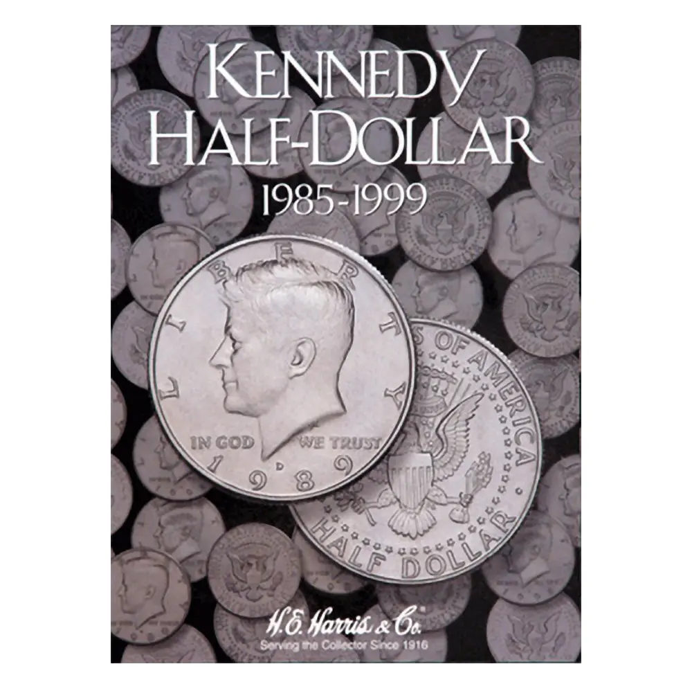 Kennedy Half Dollar Folder #2 1985-1999 Collectiion